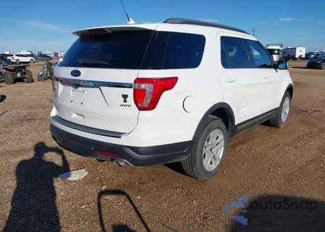 2018 Ford Explorer Xlt from USA, damaged, VIN 1FM5K8D84JGA87968